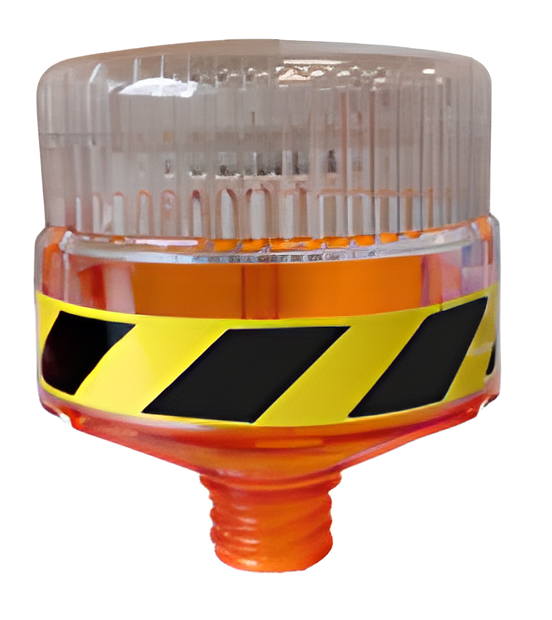11819 FLS FLASH LED SOLAIRE ORANGE 360°